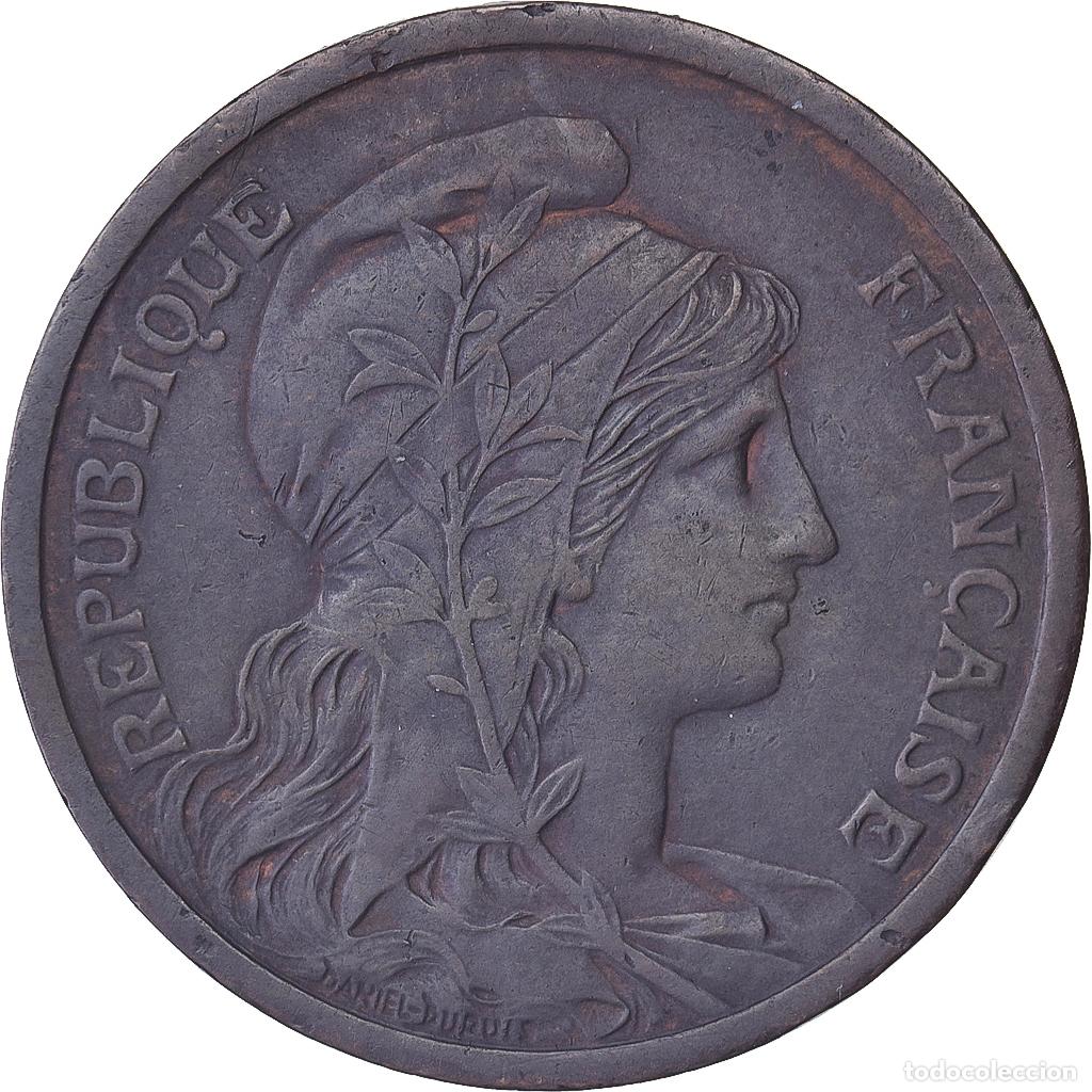 Monete antiche di Europa: [#137251] Francia, 2 Centimes, Daniel-Dupuis, 1900, Paris, Bronce, MBC, Gadoury:107