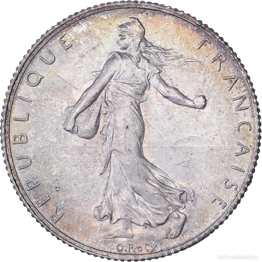 Alte M&uuml;nzen aus Europa: [#1116967] Moneda, Francia, Semeuse, 2 Francs, 1904, Paris, MBC+, Plata, Gadoury:532
