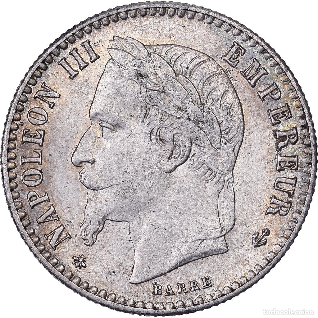 Monete antiche di Europa: [#1116979] Francia, Napoleon III, 50 Centimes, Napol&eacute;on III, 1868, Paris, Plata, MBC+