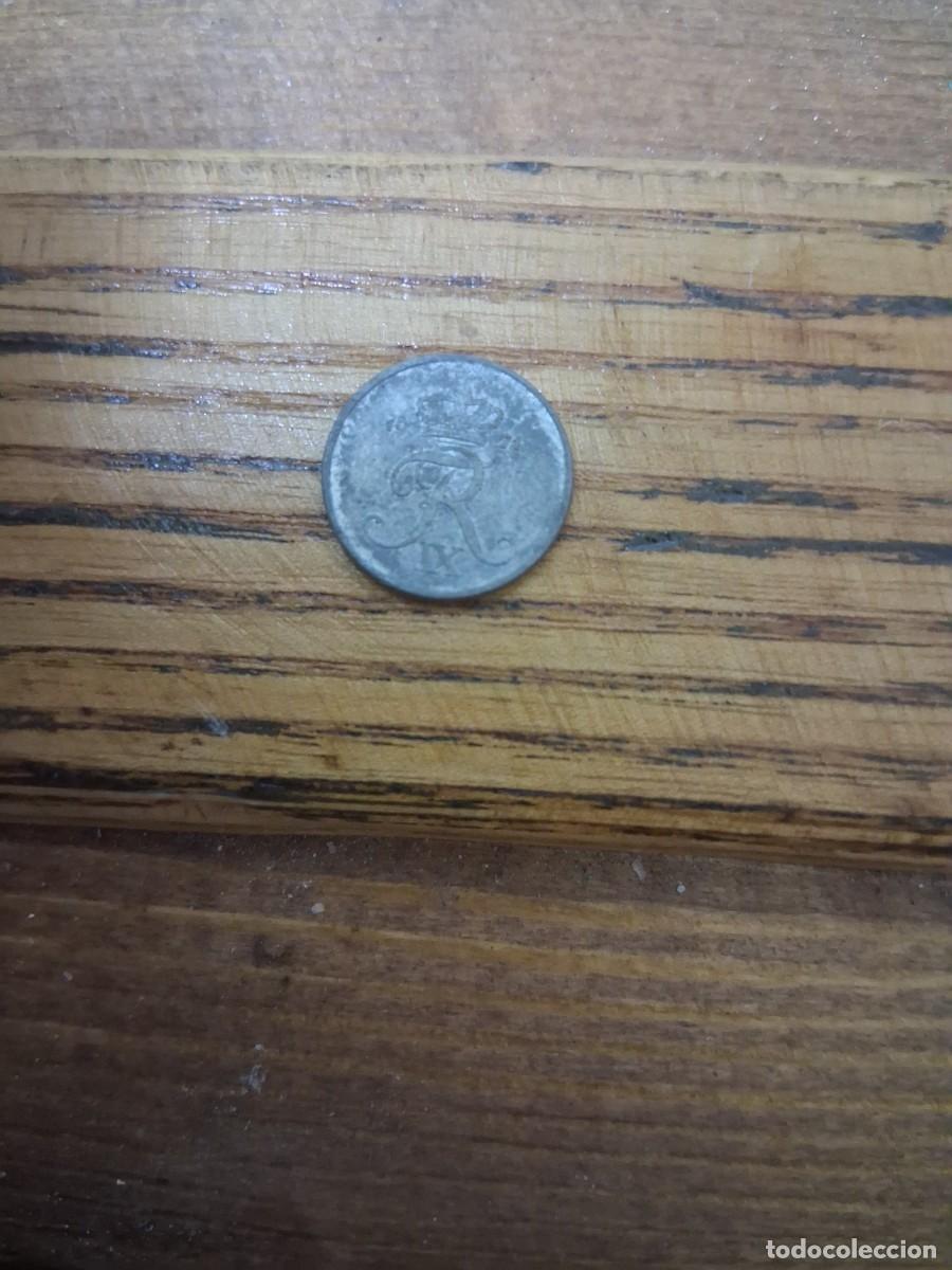 Monedas antiguas de Europa: Moneda de 1 &Oslash;re de Dinamarca Denamark - Foto 2