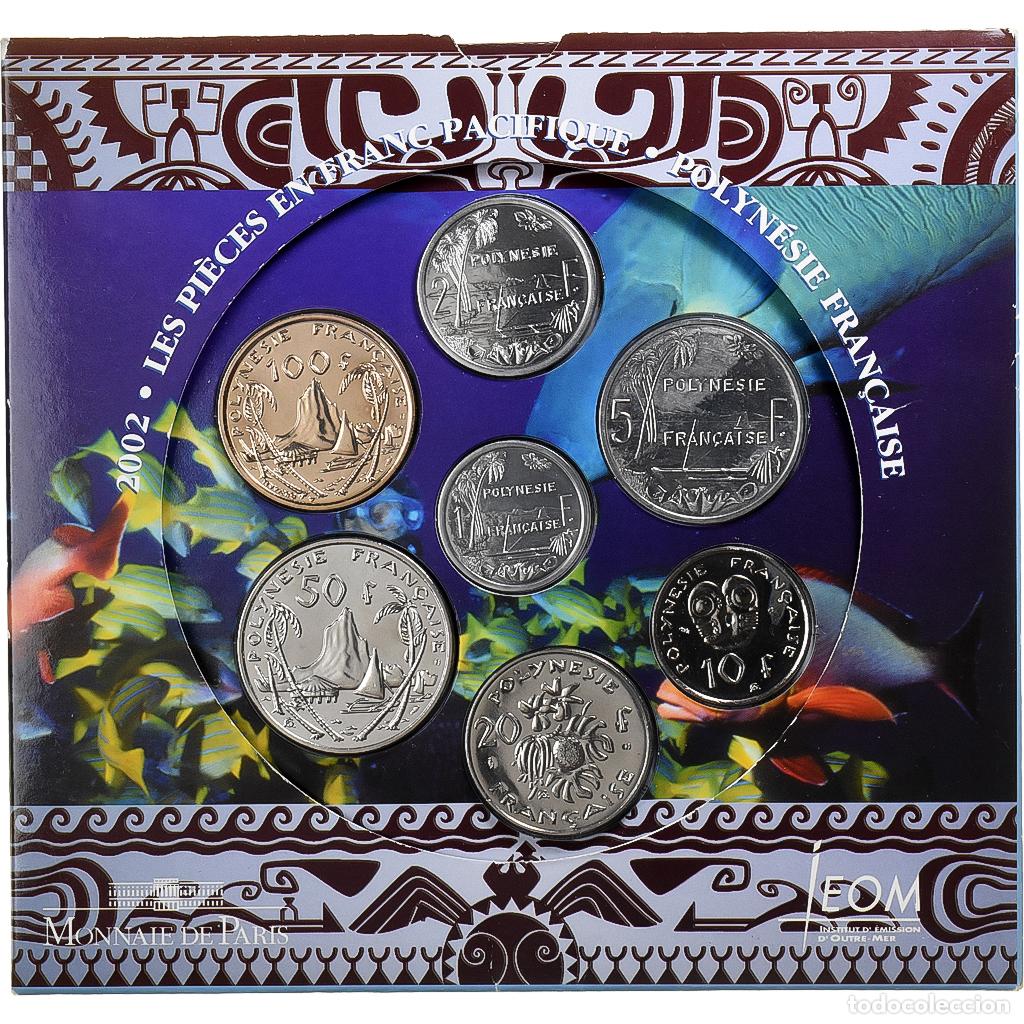 Monedas antiguas de Europa: [#1507592] Polinesia francesa, Coffret 1 c. &agrave; 100 frs., 2002, MDP, BU, Sin informaci&oacute;n