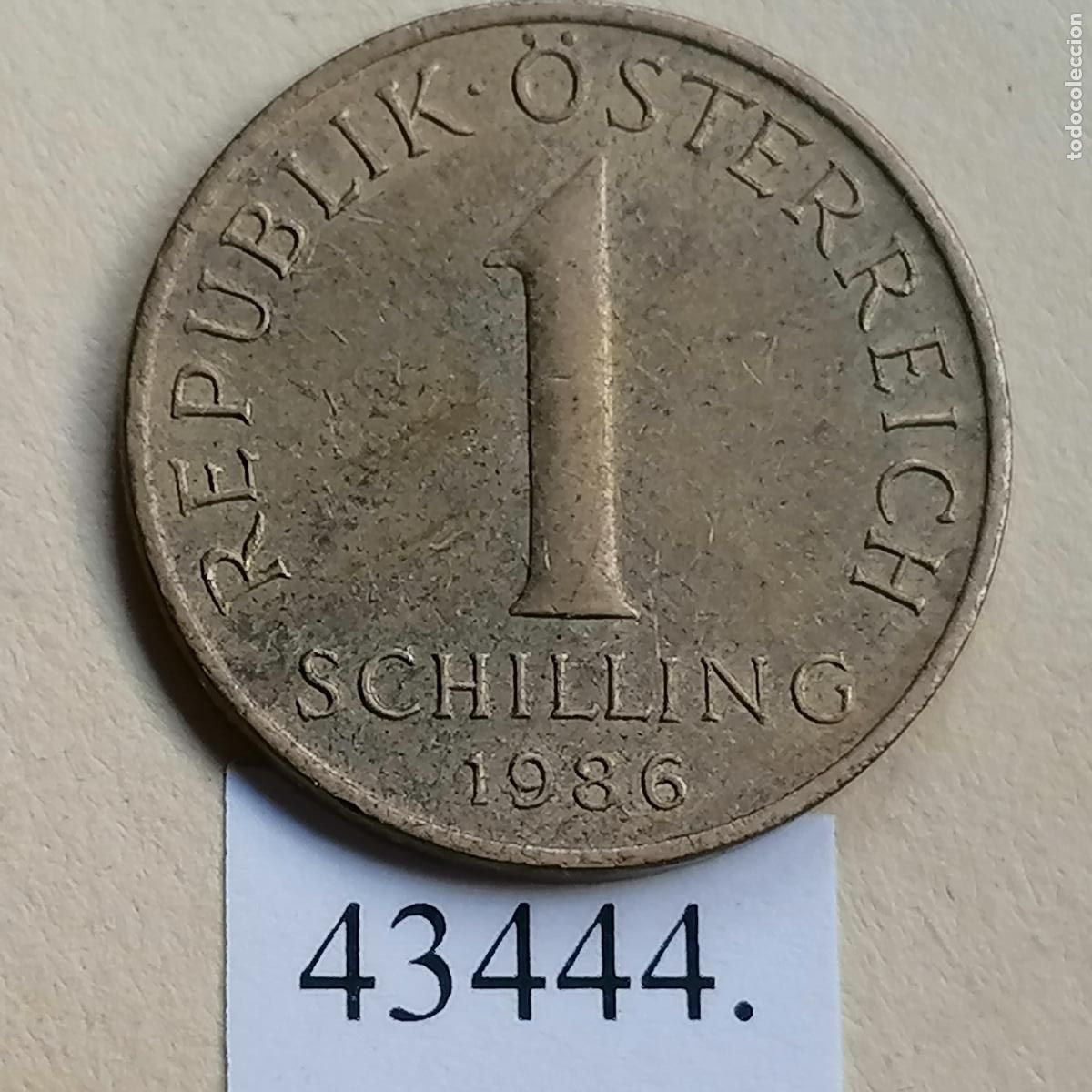Monedas antiguas de Europa: Austria, 1 chelin 1986 - Foto 2