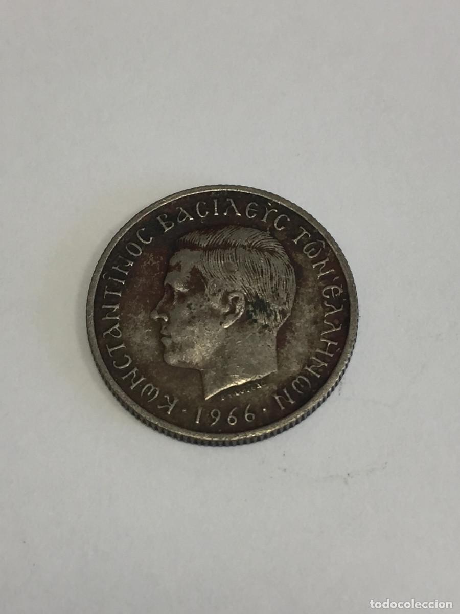Monedas antiguas de Europa: MONEDA DE GRECIA DE 50 LEPTA 1966 - Foto 1