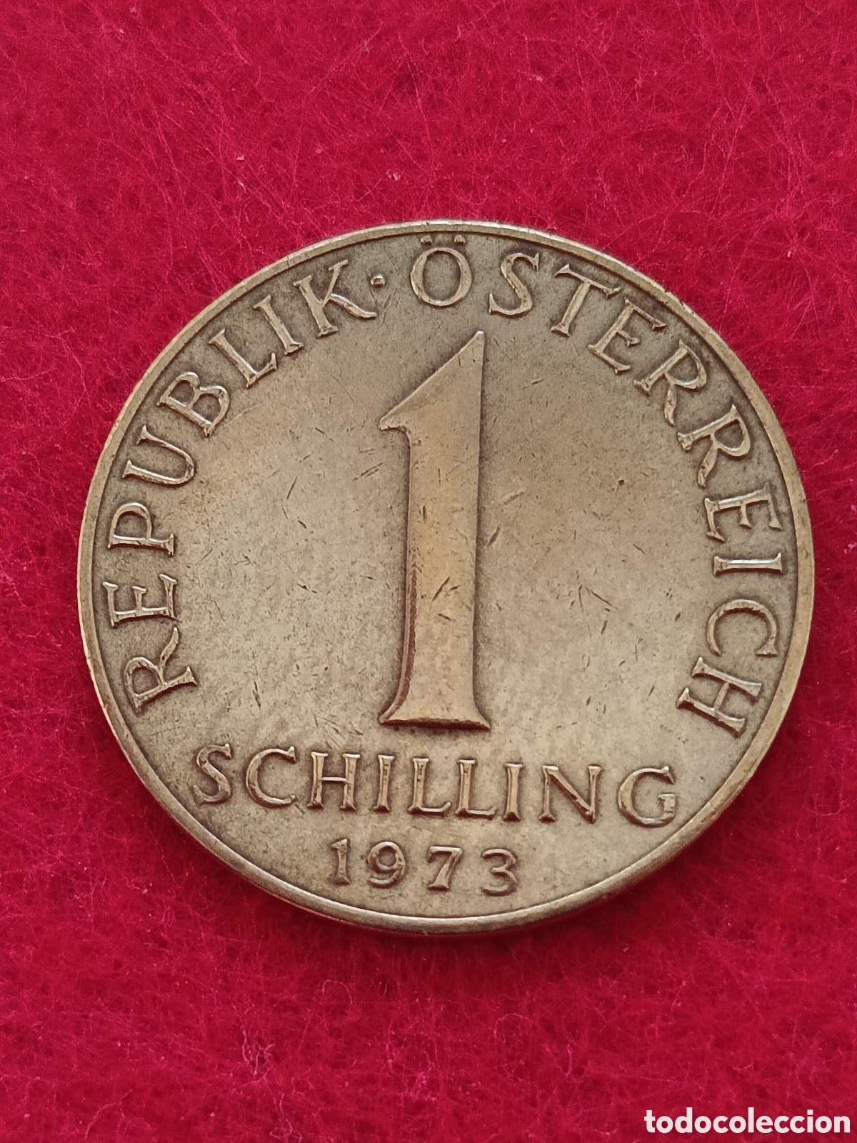Monedas antiguas de Europa: Moneda de 1 Schilling Austria 1973 - Foto 1