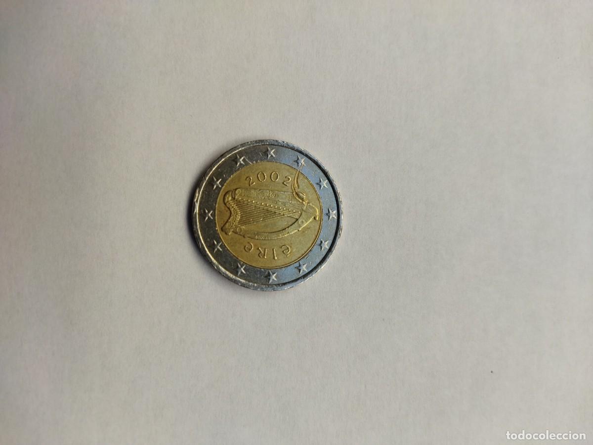 Monedas antiguas de Europa: MONEDA DOS EUROS EIRE A&Ntilde;O 2002 ERROR ACU&Ntilde;ACION. - Foto 1