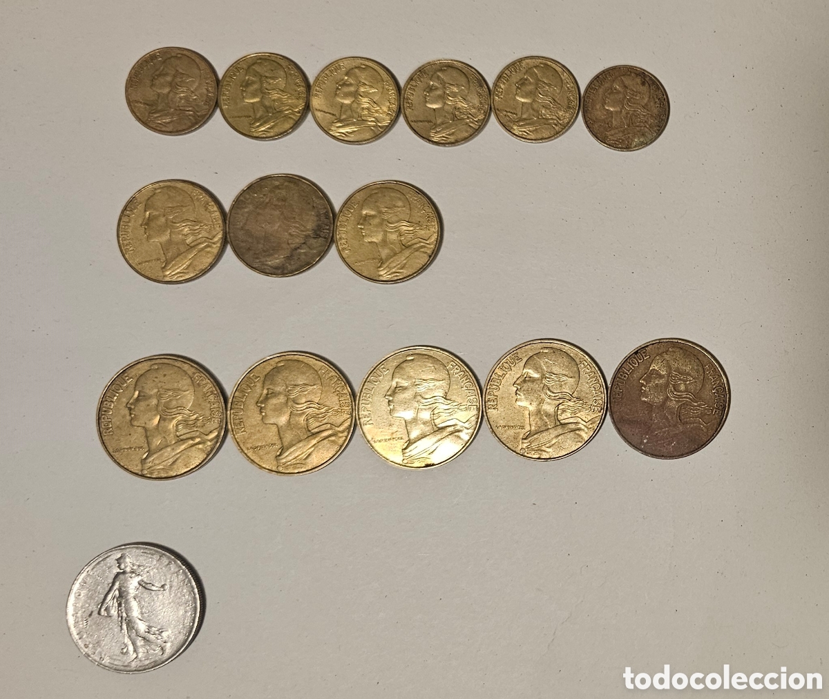 Monedas antiguas de Europa: Francos franceses 15 - Foto 2