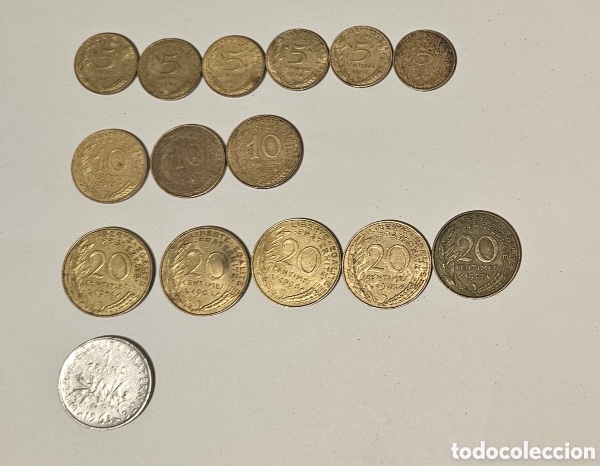 Monedas antiguas de Europa: Francos franceses 15 - Foto 1