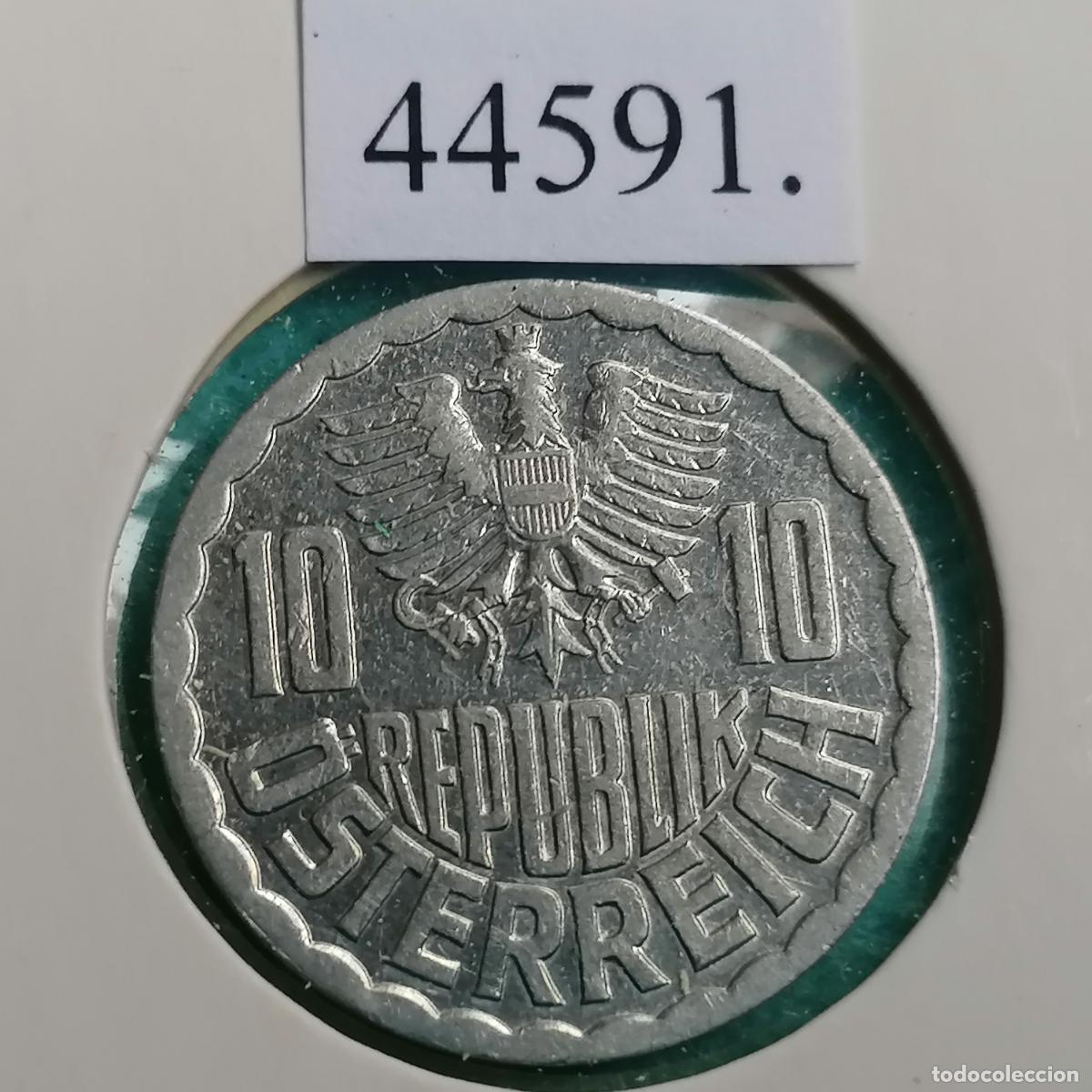 Monedas antiguas de Europa: Austria 10 groschen 1981 - Foto 2