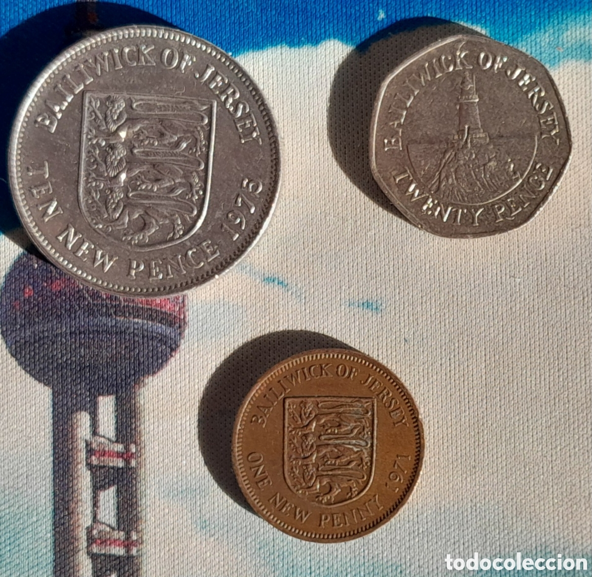 Monedas antiguas de Europa: MONEDAS DE JERSEY E ISLAS CAYMAN - Foto 4