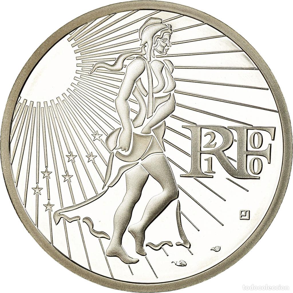 Old Coins of Europe: [#772063] Francia, 15 Euro, 2010, BE, FDC, Plata, KM:1535