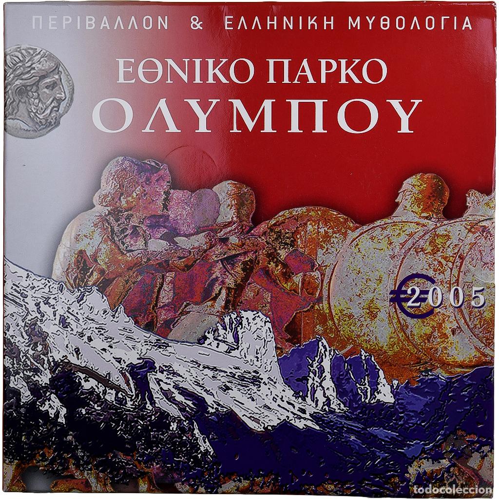 Monedas antiguas de Europa: [#1278836] Grecia, Set 1 ct. - 10 Euro, National Park - Mount Olympus, BU, 2005, Athens