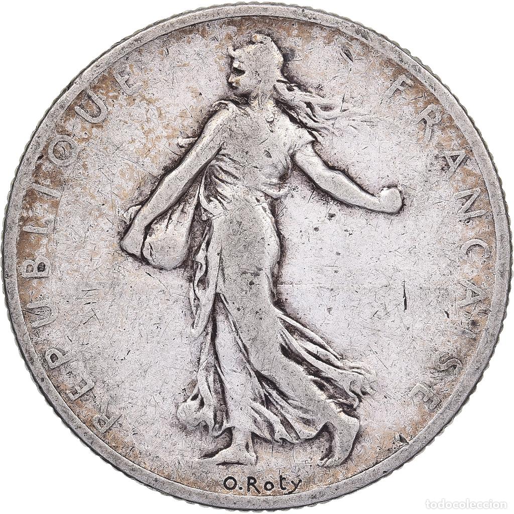 Alte M&uuml;nzen aus Europa: [#1261080] Francia, 2 Francs, Semeuse, 1900, Paris, Plata, BC+, Gadoury:532, KM:845.1