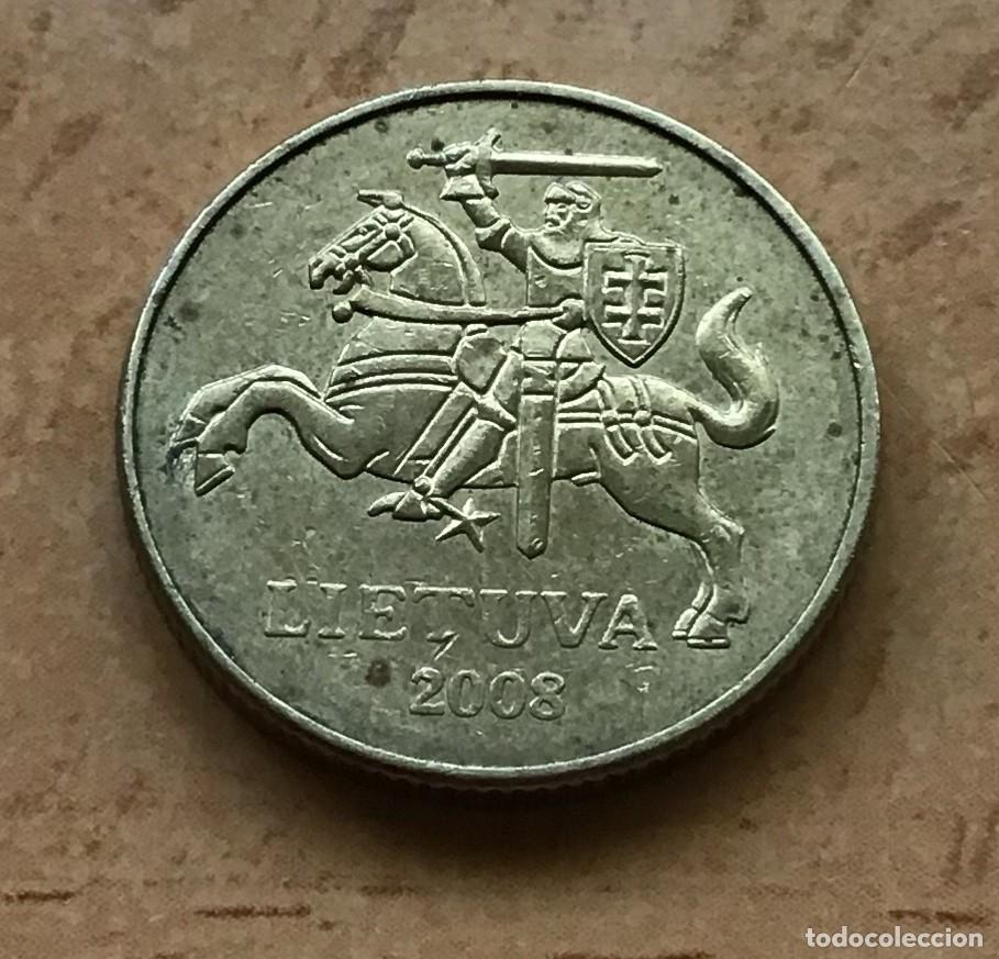 Monedas antiguas de Europa: 20 centu de Lituania. A&ntilde;o 2008 - Foto 2