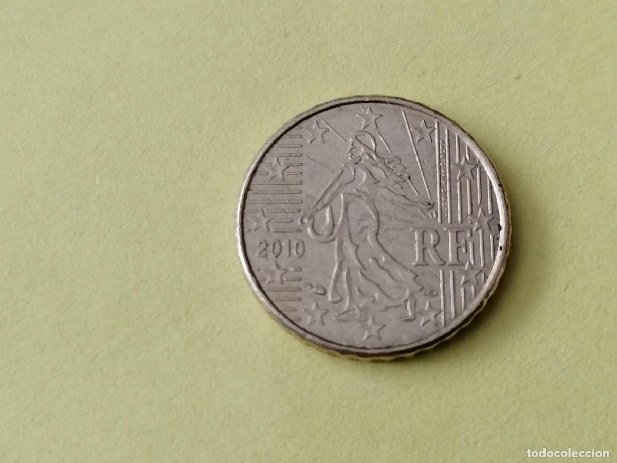Monedas antiguas de Europa: Moneda, 10 cent, Francia, 2010, MBC+, - Foto 1