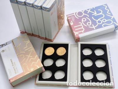 Monedas antiguas de Europa: &Aacute;lbum completo 12 monedas 5 euros zodiaco-San Marino
