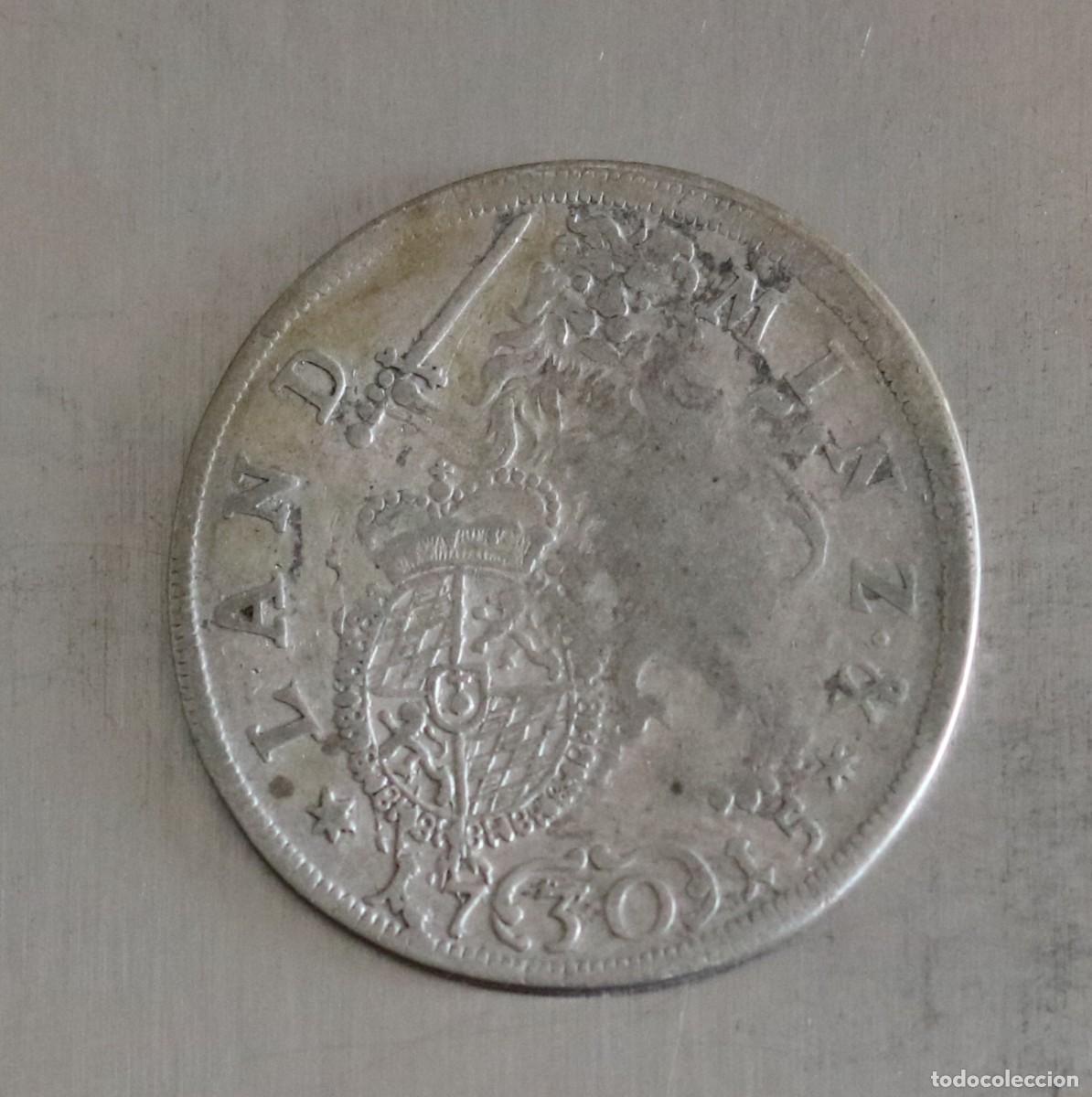 Monedas antiguas de Europa: 30 KREUZER 1715 BAVIERA - Foto 1