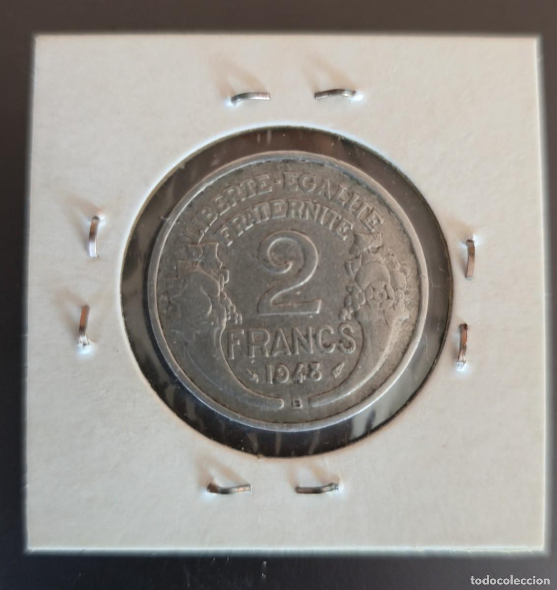 Monedas antiguas de Europa: MONEDA DE FRANCIA 1948 - 2 FRANCOS - Foto 1