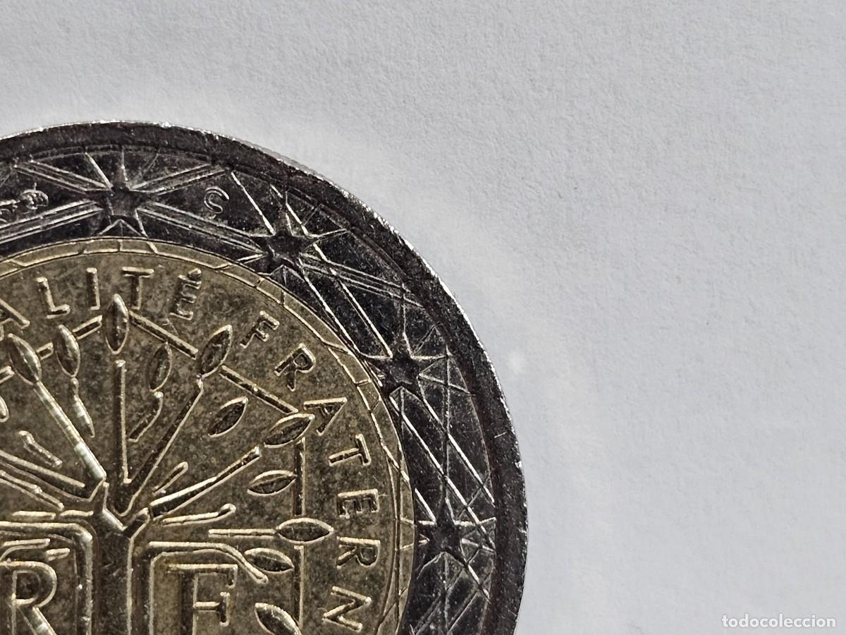 Monedas antiguas de Europa: 2&euro; de Francia 2001 error acu&ntilde;acion - Foto 7