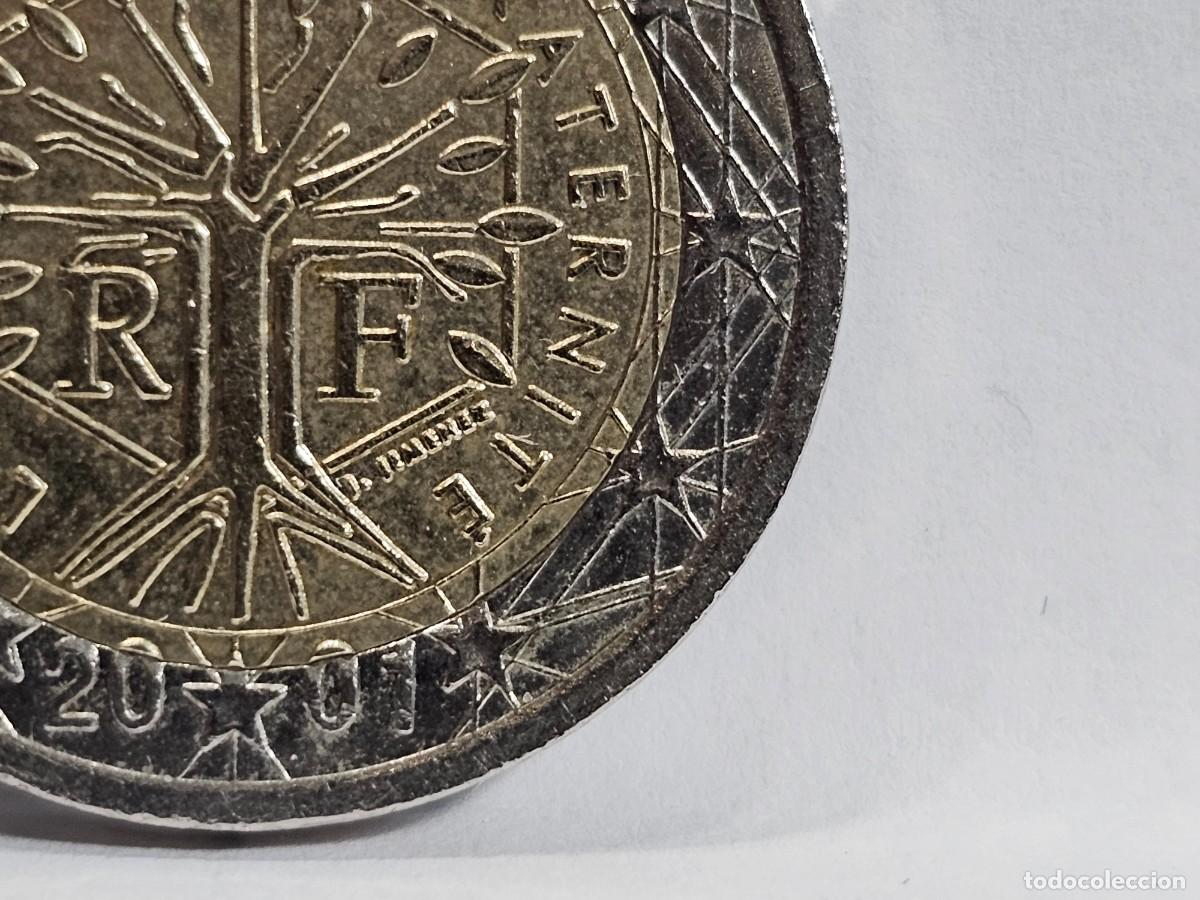 Monedas antiguas de Europa: 2&euro; de Francia 2001 error acu&ntilde;acion - Foto 9