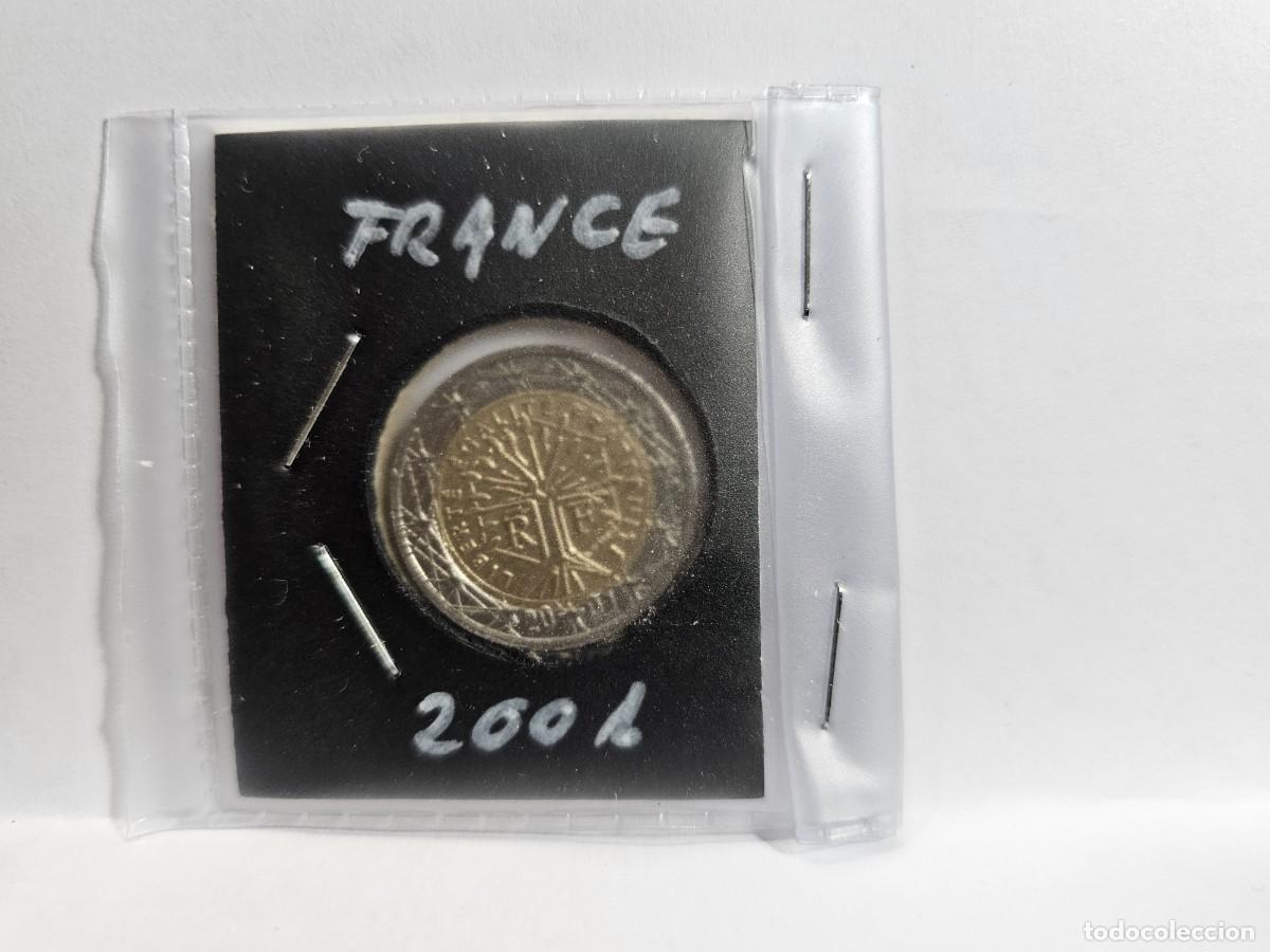 Monedas antiguas de Europa: 2&euro; de Francia 2001 error acu&ntilde;acion - Foto 10