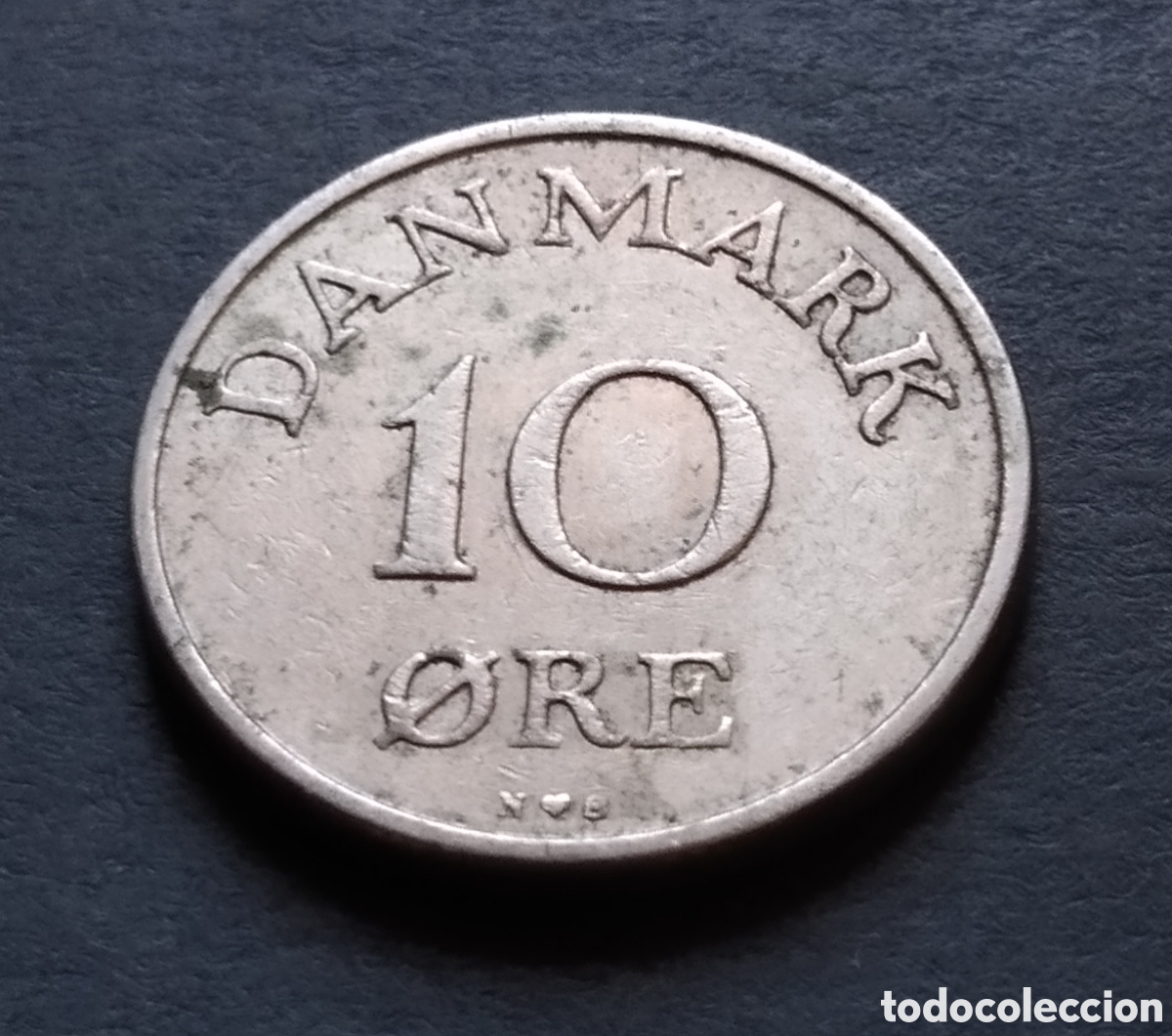 Monedas antiguas de Europa: MONEDA - DINAMARCA 10 ORE 1955 - Foto 3