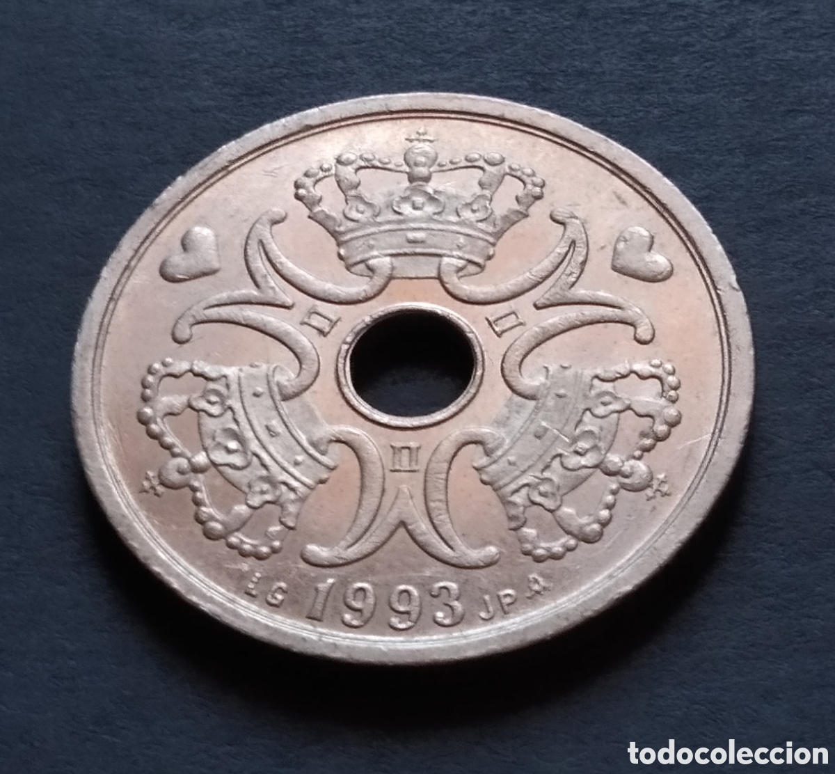 Monedas antiguas de Europa: MONEDA - DINAMARCA 2 CORONAS 1993 - Foto 4