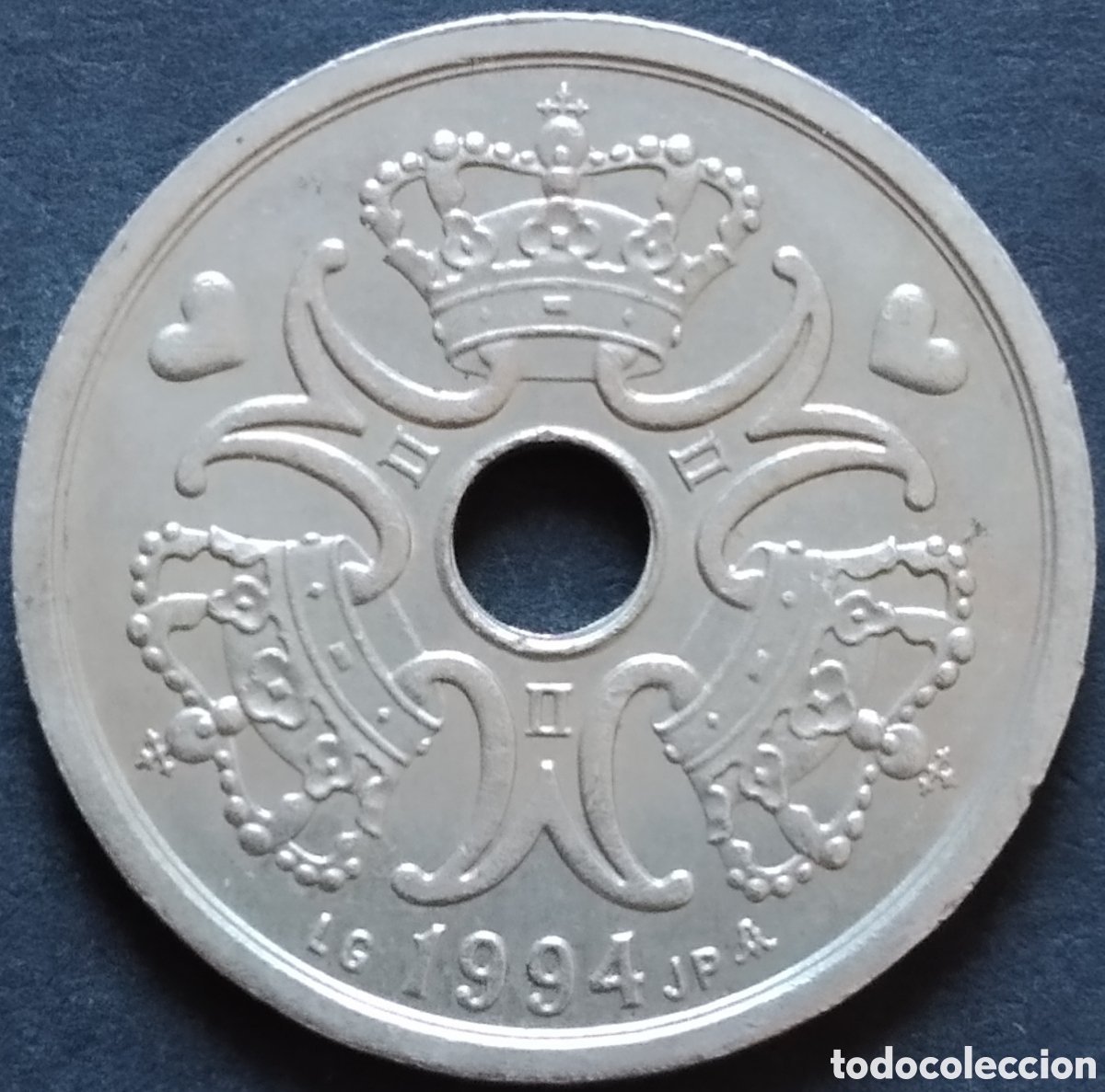 Monedas antiguas de Europa: MONEDA - DINAMARCA 2 CORONAS 1994 - Foto 2