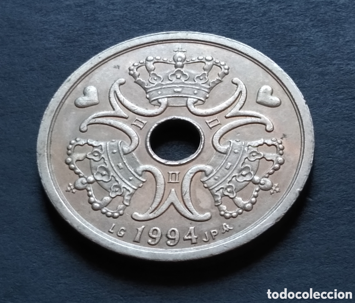 Monedas antiguas de Europa: MONEDA - DINAMARCA 2 CORONAS 1994 - Foto 4
