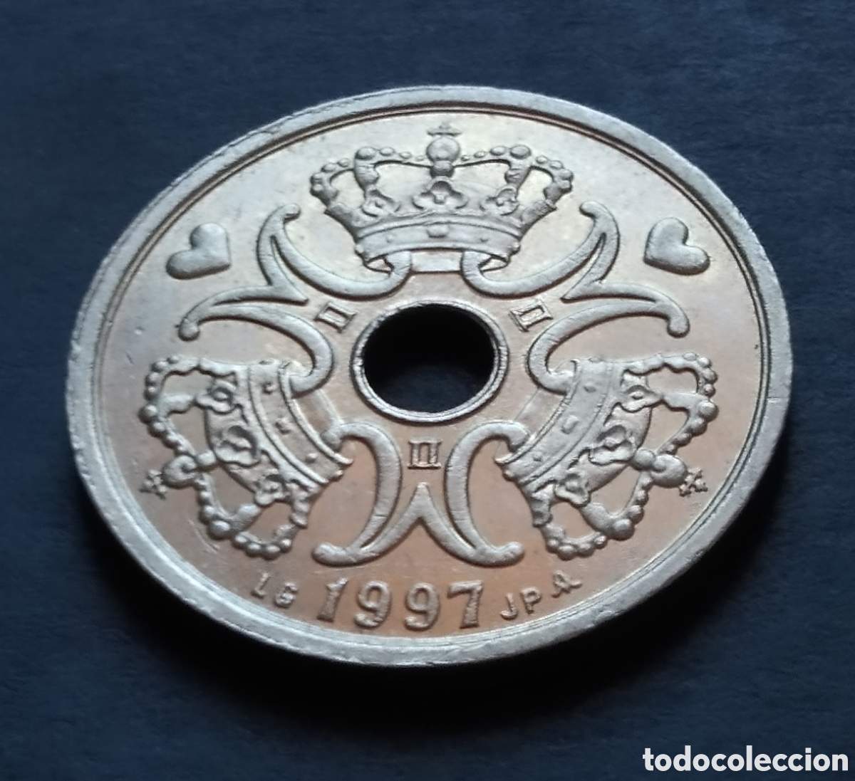 Monedas antiguas de Europa: MONEDA - DINAMARCA 2 CORONAS 1997 - Foto 4