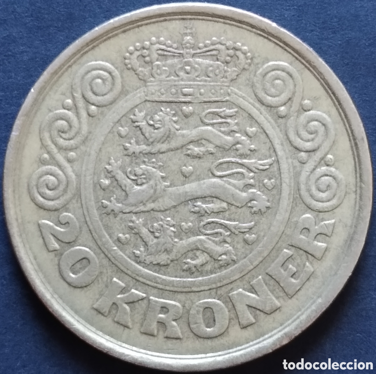 Monedas antiguas de Europa: MONEDA - DINAMARCA 20 CORONAS 1990 - Foto 1