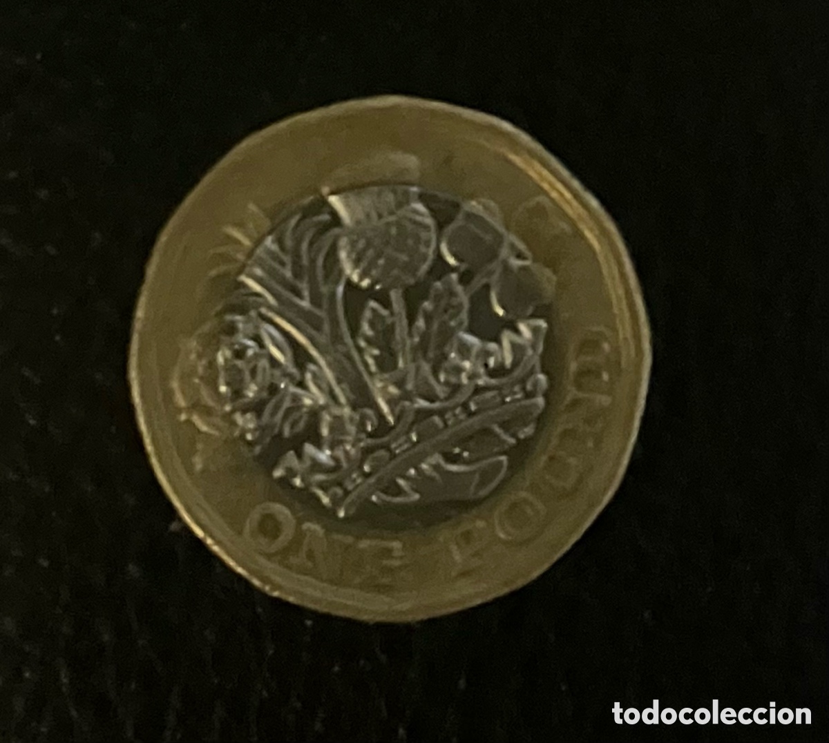 Monedas antiguas de Europa: Moneda de GB one pound E.R 2017. (Rara) - Foto 2