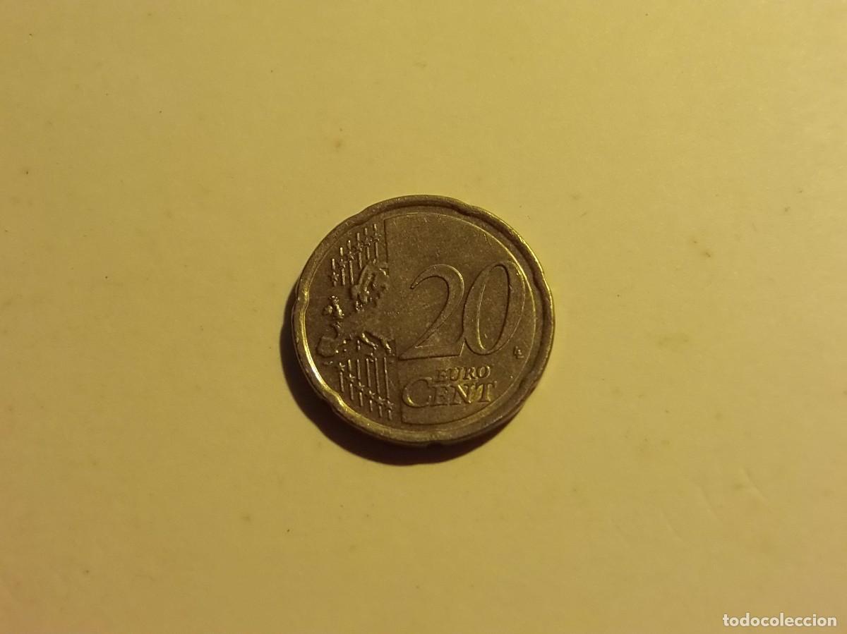 Monedas antiguas de Europa: LITUANIA 20 C&Eacute;NTIMOS 2015 - MBC. - Foto 2