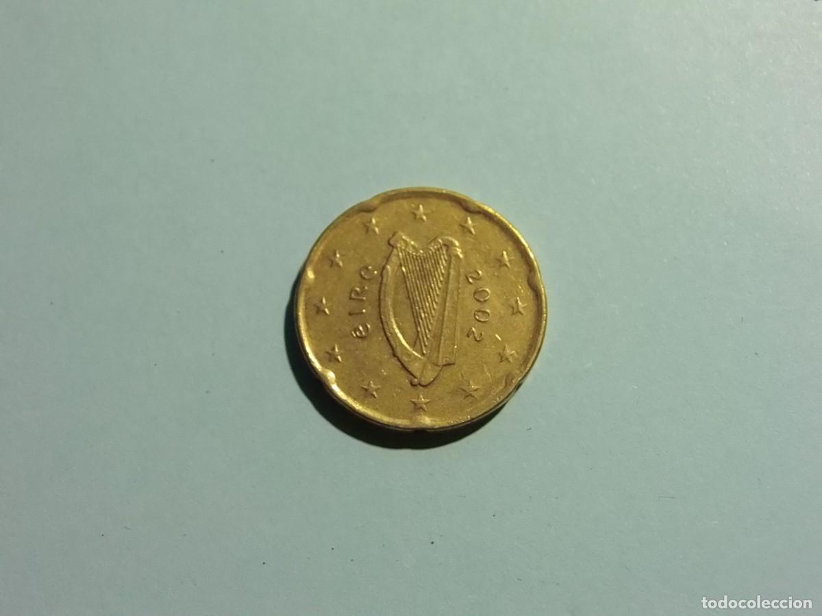Monedas antiguas de Europa: IRLANDA 20 C&Eacute;NTIMOS 2002 - BC. - Foto 1