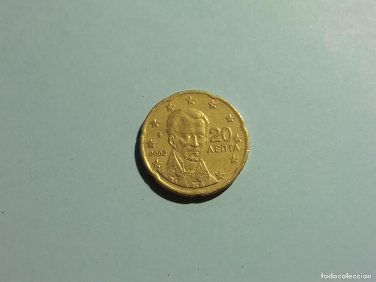 Monedas antiguas de Europa: GRECIA 20 C&Eacute;NTIMOS 2002 - BC. - Foto 1