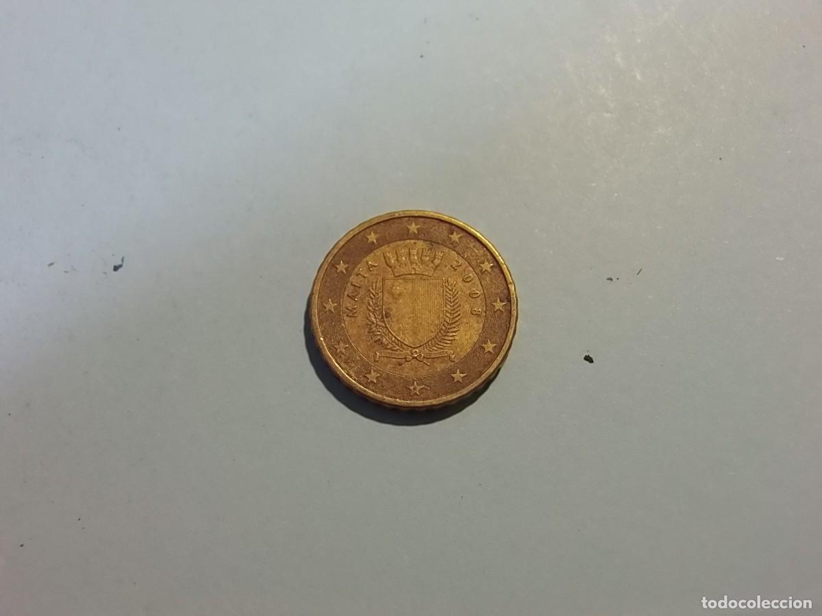 Monedas antiguas de Europa: MALTA 10 C&Eacute;NTIMOS 2008 - BC. - Foto 1