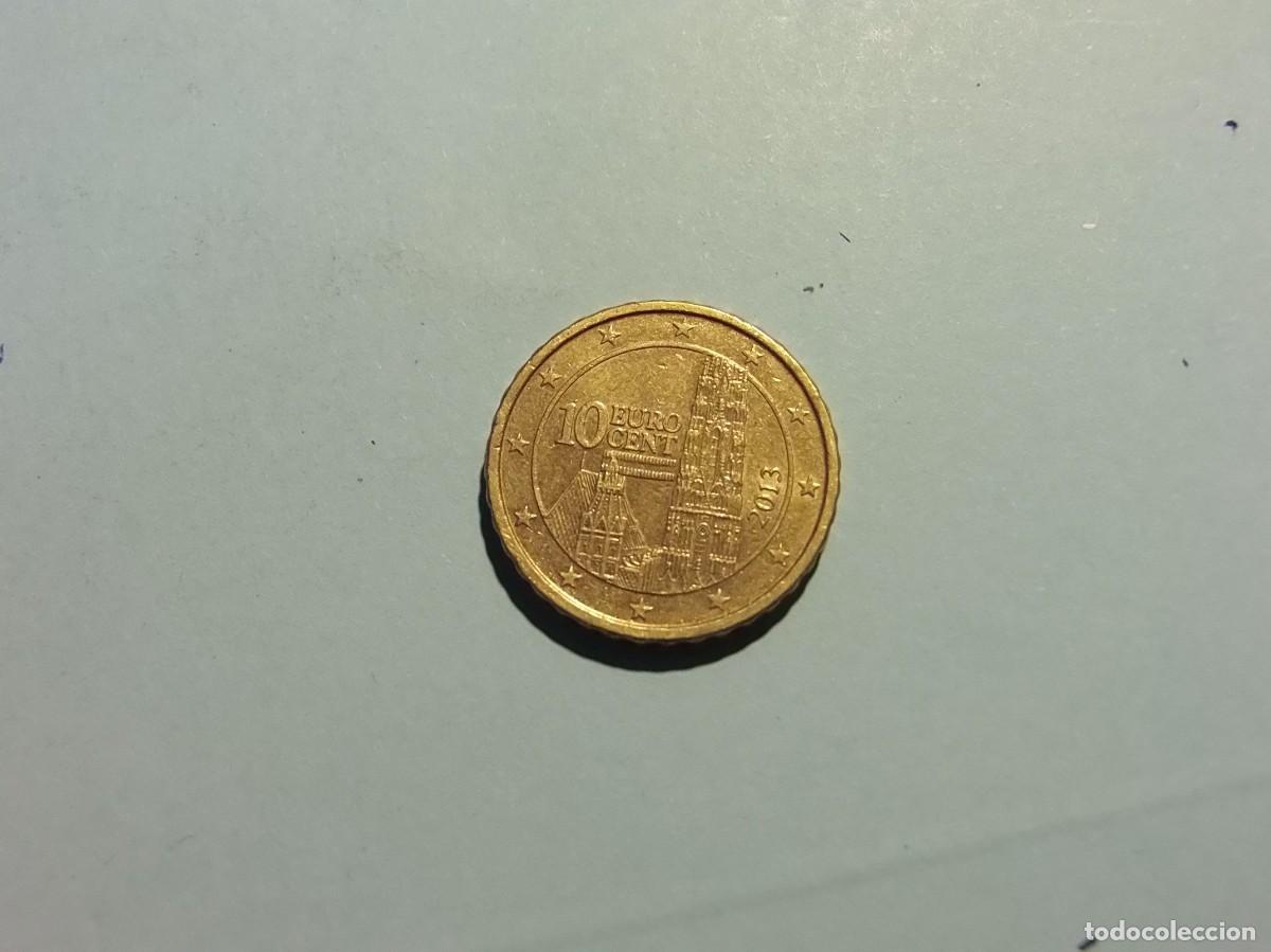 Monedas antiguas de Europa: AUSTRIA 10 C&Eacute;NTIMOS 2013 - MBC. - Foto 1