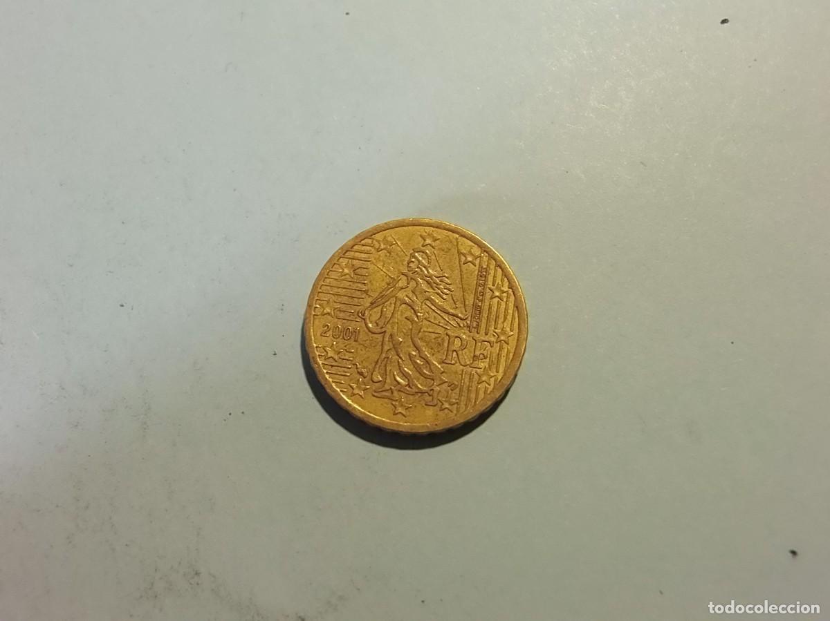 Monedas antiguas de Europa: FRANCIA 10 C&Eacute;NTIMOS 2001 - BC. - Foto 1