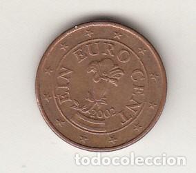Monedas antiguas de Europa: AUSTRIA. 1 C&Eacute;NTIMO DE EURO 2002. - Foto 1