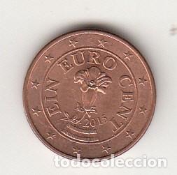 Monedas antiguas de Europa: AUSTRIA. 1 C&Eacute;NTIMO DE EURO 2015. - Foto 1