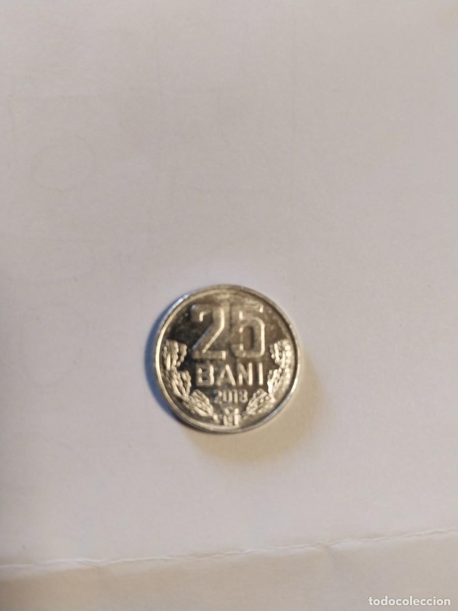 Monedas antiguas de Europa: 25 bani Moldavia 2018 - Foto 1