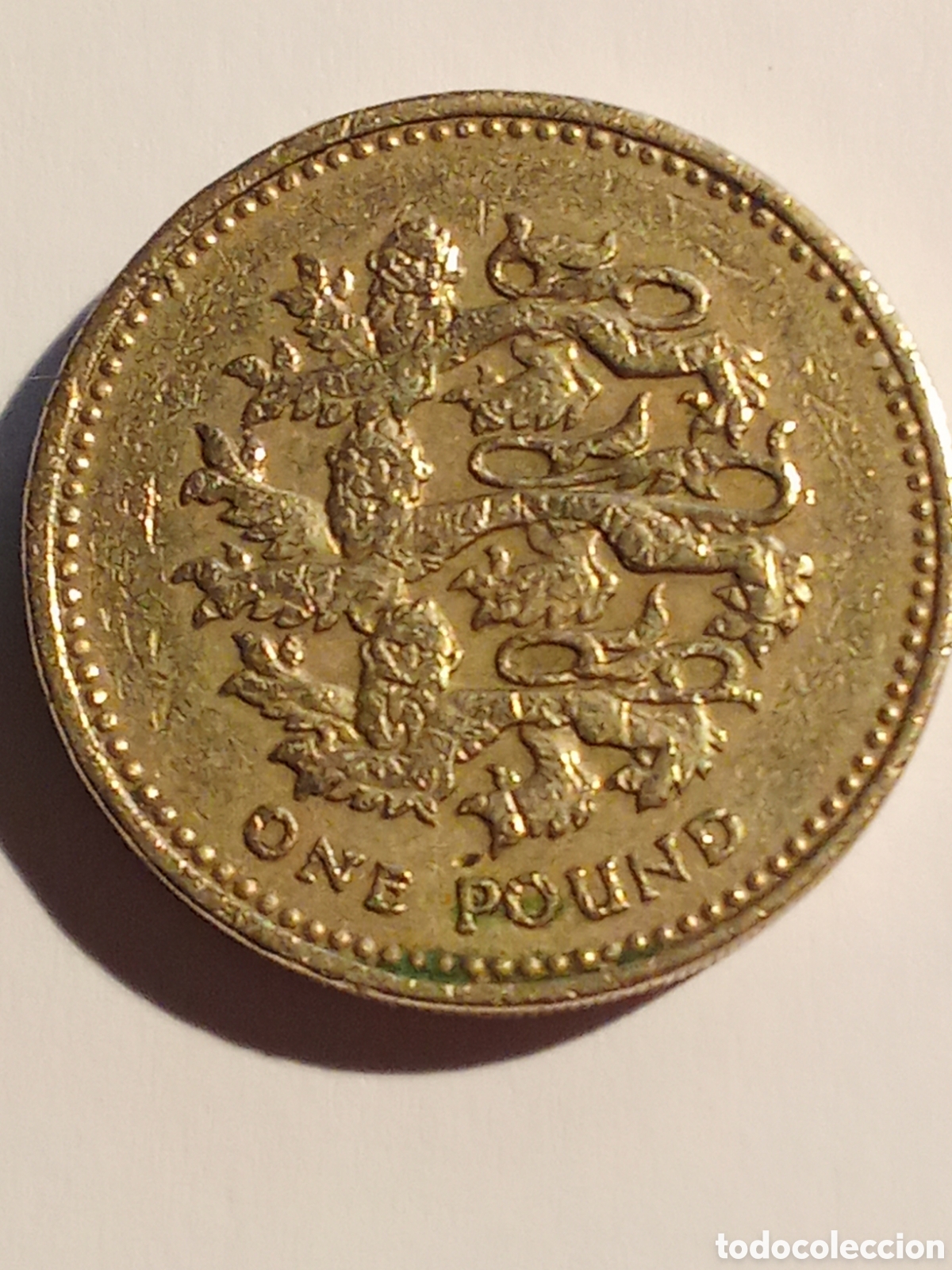 Monedas antiguas de Europa: moneda Inglaterra ONE POUND 2002 B-100 - Foto 2