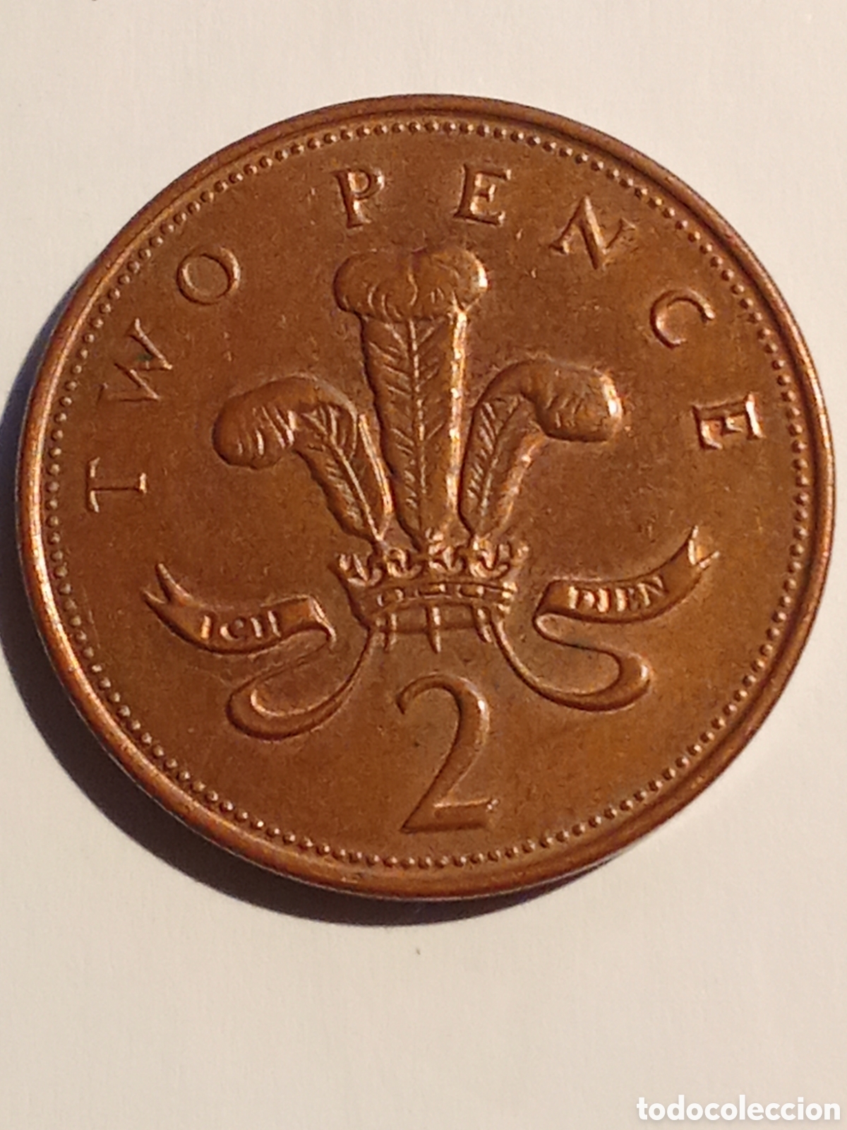 Monedas antiguas de Europa: moneda Inglaterra TWO PENCE 2000 D-100 - Foto 2