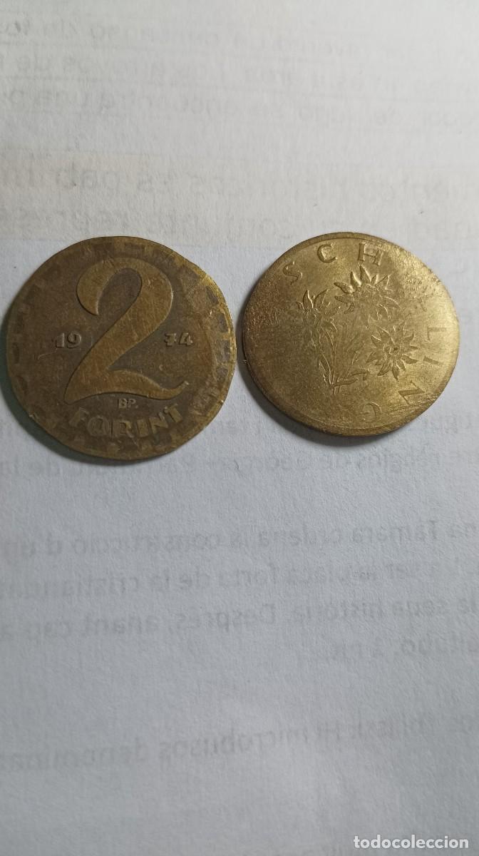 Monedas antiguas de Europa: ERROR - MONEDAS AUSTRIA Y HUNGRIA - CURIOSIDAD - Foto 2