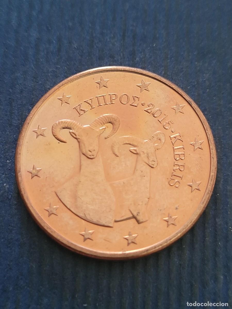 Monedas antiguas de Europa: Moneda 5 c&eacute;ntimos 2015 Chipre - Foto 1