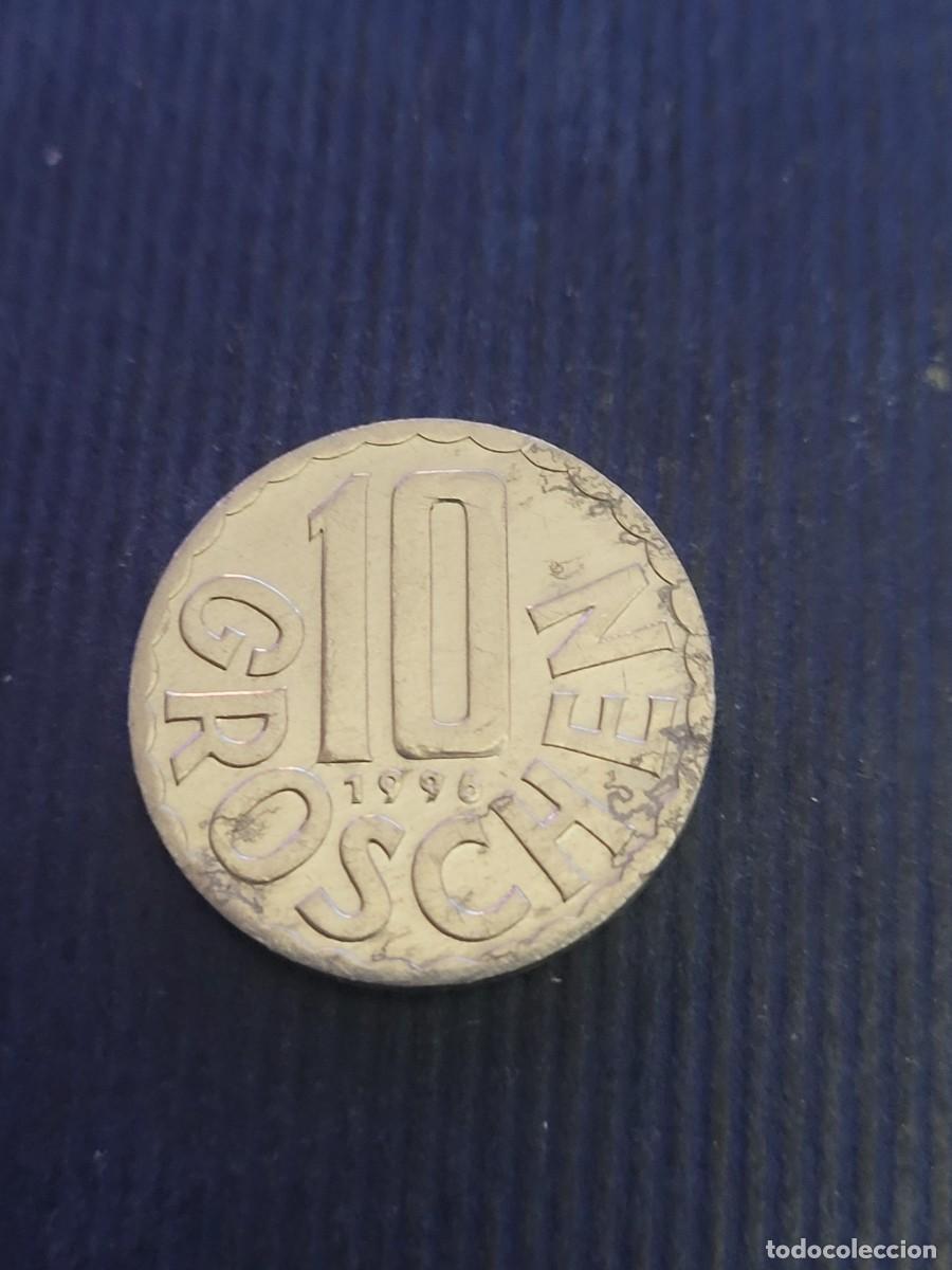Monedas antiguas de Europa: Moneda 10 groschen 1996 Austria - Foto 2