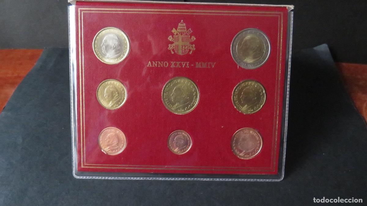 Monedas antiguas de Europa: Set de monedas Vaticano 2004 - Foto 2
