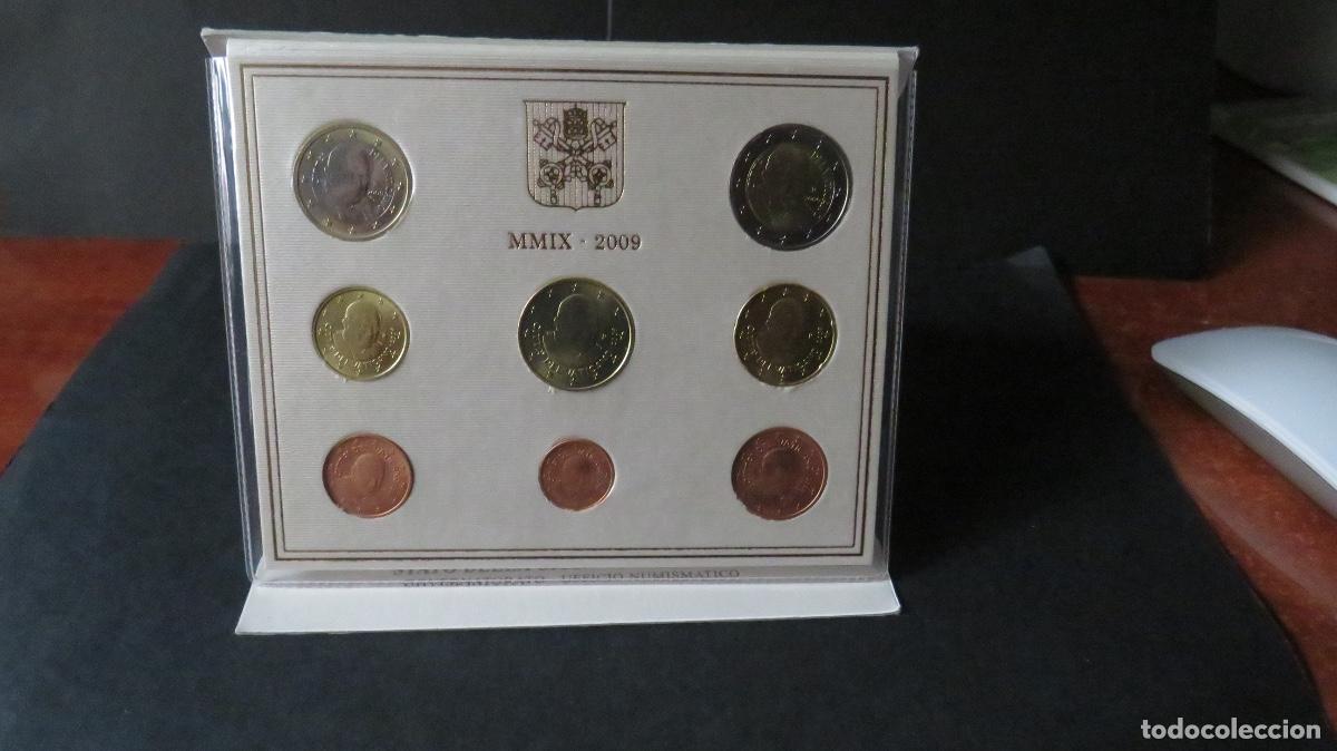 Monedas antiguas de Europa: Set de monedas Vaticano 2009 - Foto 2