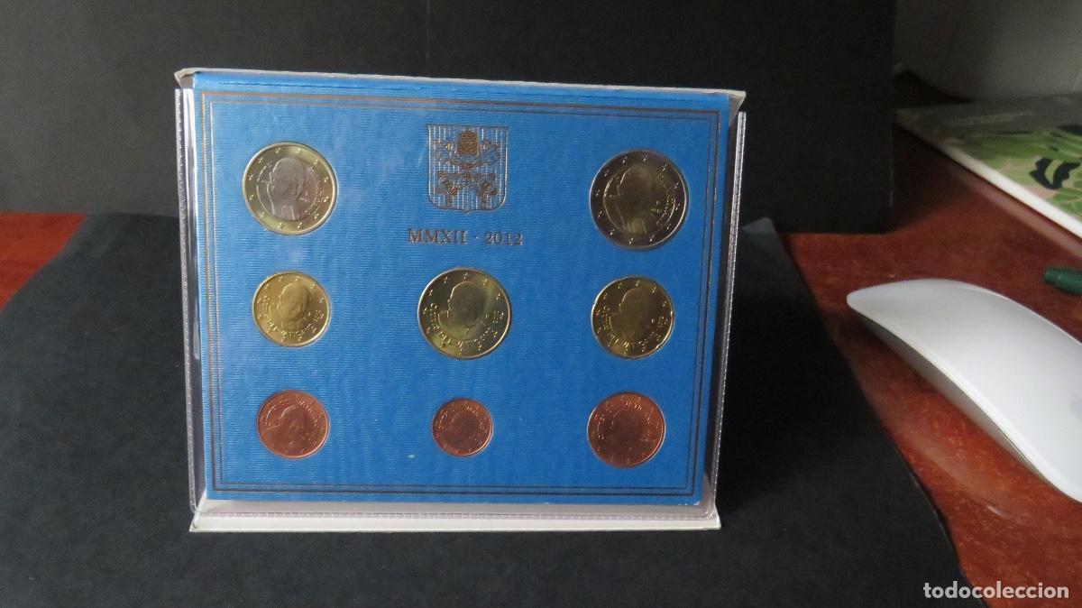 Monedas antiguas de Europa: Set de monedas Vaticano 2012 - Foto 2