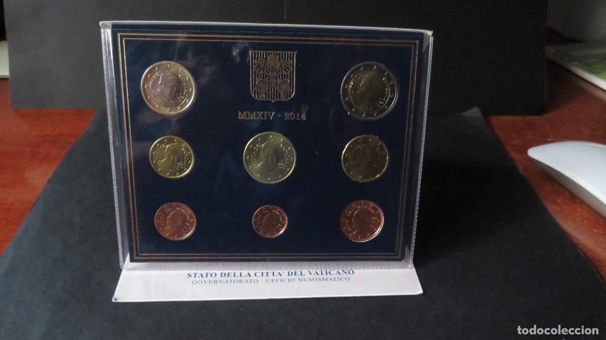 Monedas antiguas de Europa: Set de monedas Vaticano 2014 - Foto 2