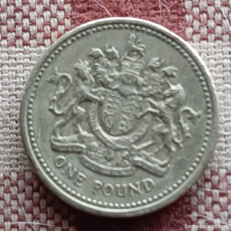 Monedas antiguas de Europa: Moneda one pound de 1993 - Foto 1